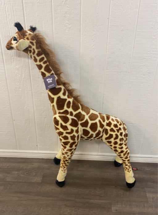 secondhand Melissa & Doug Giraffe Giant Stuffed Animal