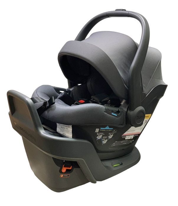 used UPPAbaby MESA MAX Infant Car Seat and Base, 2023, PureTech Greyson