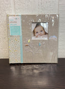 secondhand C.R. Gibson Gray Linen Baby Photo Album