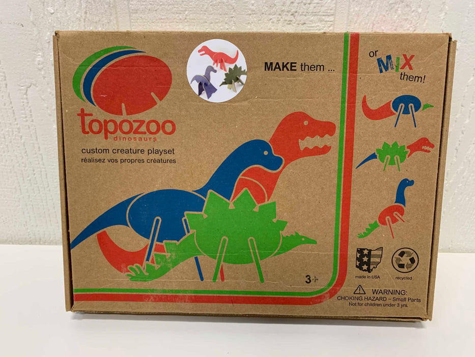 secondhand Topozoo Custom Creature Play set