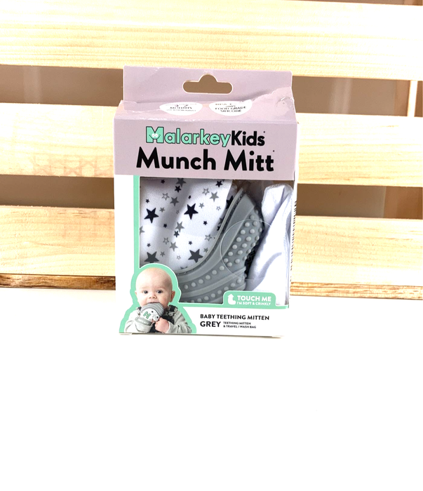 used Marlarkey Kids Munch Mitt, Grey