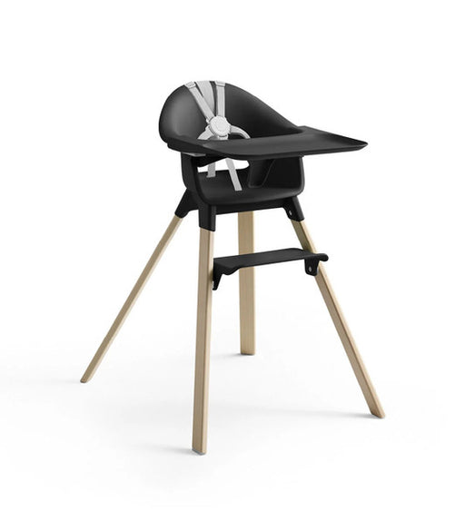 used Stokke Clikk High Chair, Black Natural