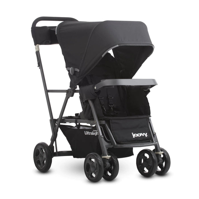 secondhand Joovy Caboose Ultralight Graphite Stroller, 2021, Black