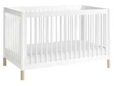 used Million Dollar Baby Gelato 4-in-1 Convertible Crib, Washed White and Natural