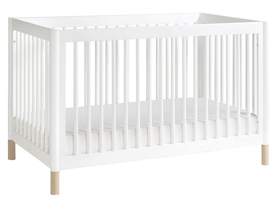 used Million Dollar Baby Gelato 4-in-1 Convertible Crib, Washed White and Natural