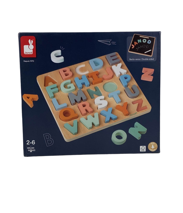 used Janod Alphabet Puzzle