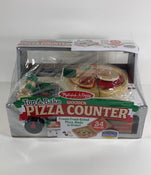 used Melissa & Doug Pizza Party Play Set, Pizza Counter