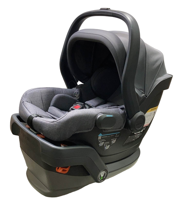 used UPPAbaby MESA V2 Infant Car Seat, 2023, Charcoal Melange Merino Wool)