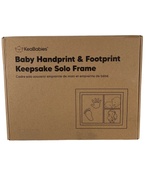 used Bubzi Co Air Drying Clay Handprint & Footprint Photo Frame