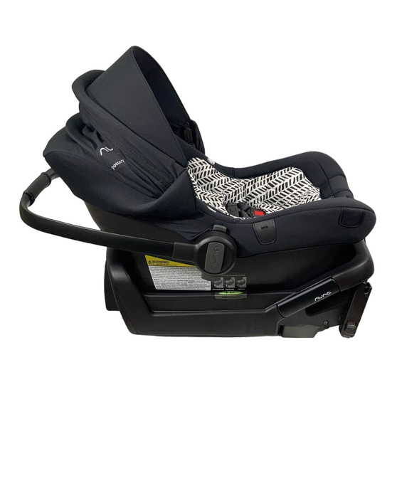 Nuna Pipa Lite LX Infant Car Seat, Broken Arrow Caviar