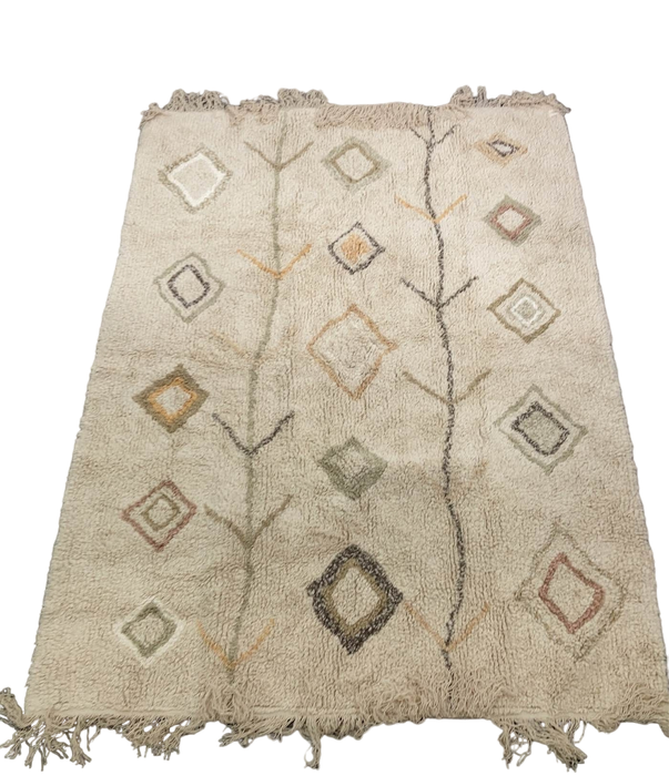 secondhand Lorena Canals Washable Rug, Kaarol Earth 4.7" x 6.7"