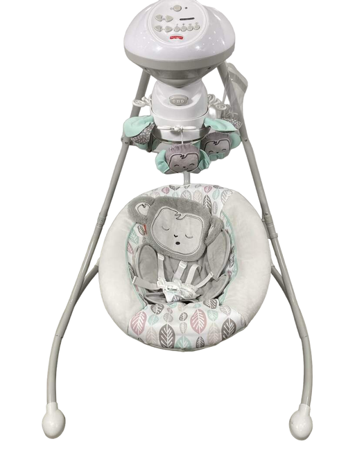 used Fisher Price Cradle 'n Swing, My Little Snugamonkey