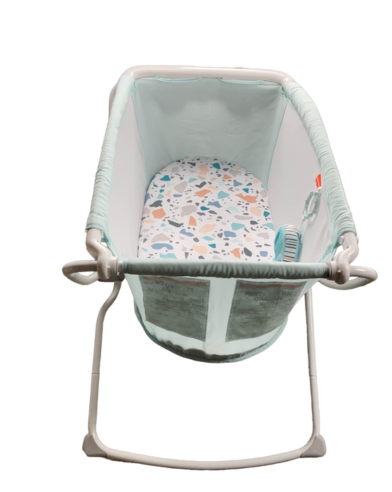 secondhand Fisher Price Rock With Me Bassinet