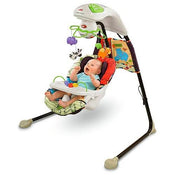 used Fisher Price Cradle 'n Swing, Luv U Zoo