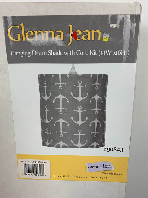 used Glenna Jean Hanging Drum Shade With Cord Kit