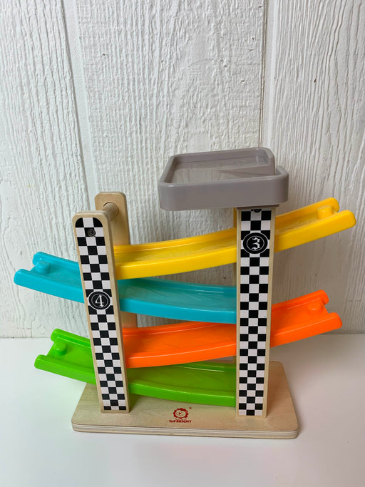 secondhand Top Bright Wooden Car Ramp Race Track