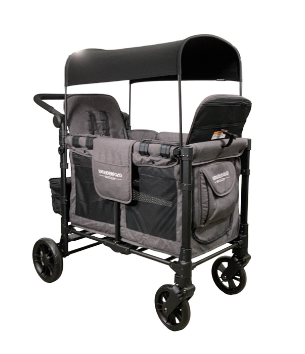 secondhand Wonderfold W2 Elite Multifunctional Stroller Wagon, 2022, Charcoal Grey