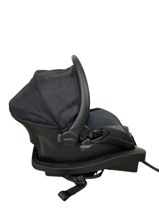 secondhand Evenflo LiteMax 35 Infant Car Seat, Knoxville Gray, 2022