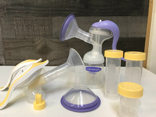 used Medela Harmony Manual Breast Pump Parts and accessories