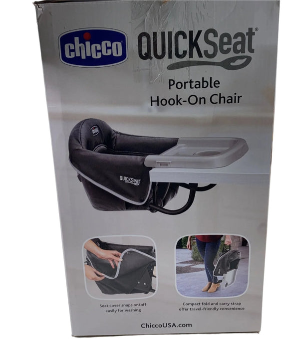 secondhand Chicco Quickseat Hook-On Chair, Black