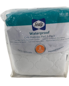 used Sealy Waterproof Mattress Pad, 2 Pack