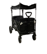 used Wonderfold X2 Push + Pull Double Stroller Wagon, 2022, Stealth Black