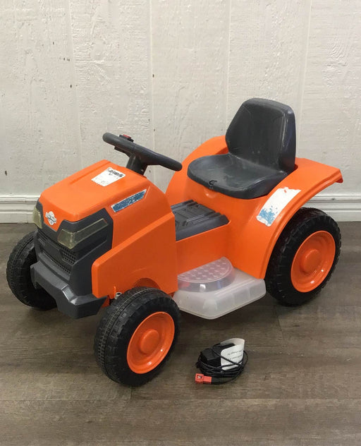 used Kid Trax 6V Quad Ride-On, Mow and Go Lawn Mower