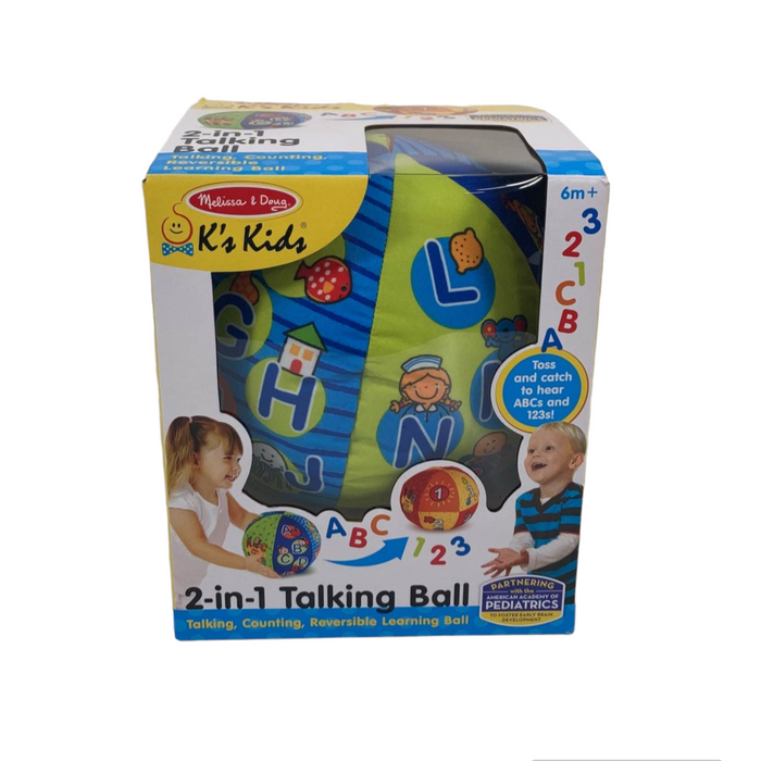 Melissa & Doug 2-in-1 Talking Ball