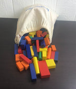 used BUNDLE Wooden Blocks