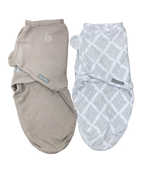 used Summer Infant SwaddleMe Original Swaddle Wrap 2pk, Taupe, Small/Medium