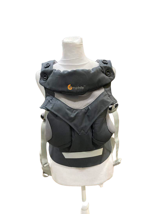 secondhand Ergobaby 360 All Positions Cool Air Mesh Baby Carrier, Carbon Grey