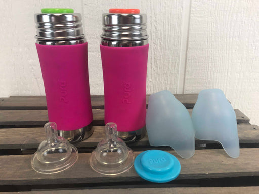 secondhand Pura Stainless Steel Bottle Set