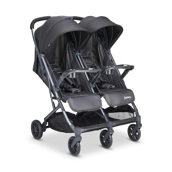 Joovy Kooper X2 Double Stroller, Gray, 2022