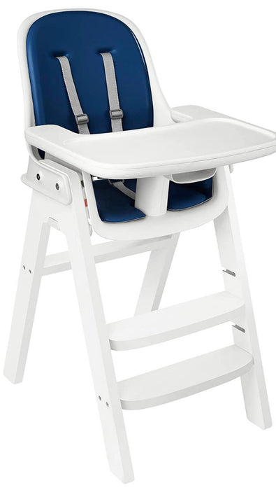 used OXO Tot Sprout High Chair, Navy/White