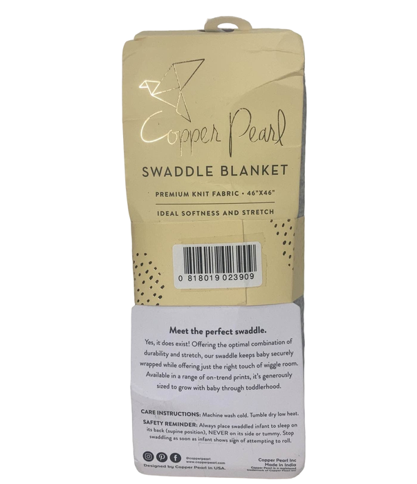 secondhand Copper Pearl Knit Swaddle Blanket