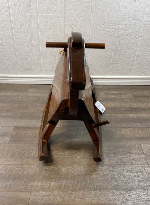 secondhand Wooden Rocking Horse