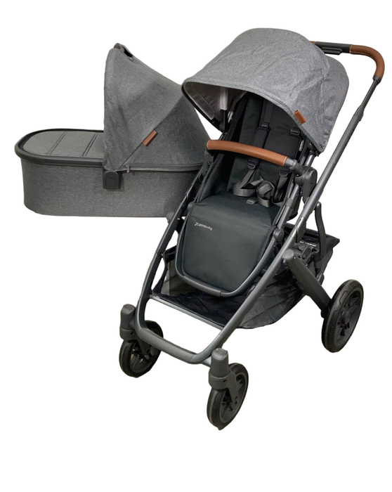 secondhand UPPAbaby VISTA V2 Stroller, 2022, Greyson (Charcoal Melange)