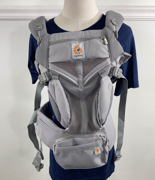 used Ergobaby 360 All Positions Cool Air Mesh Baby Carrier, Pearl Grey