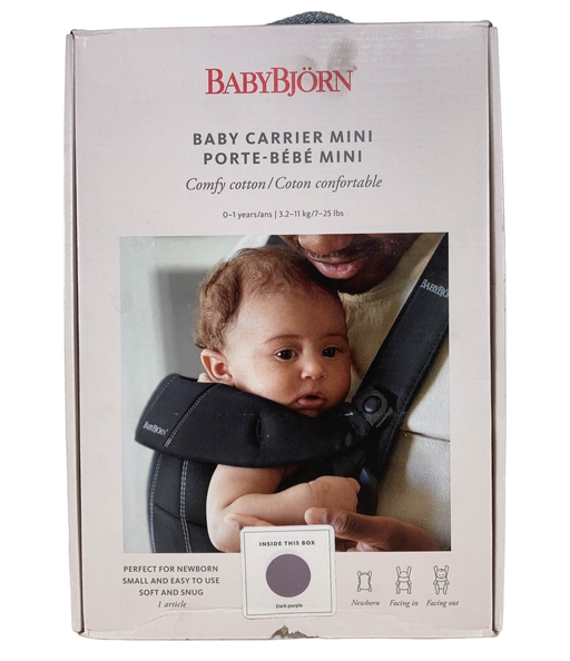 used BabyBjorn Baby Carrier Mini