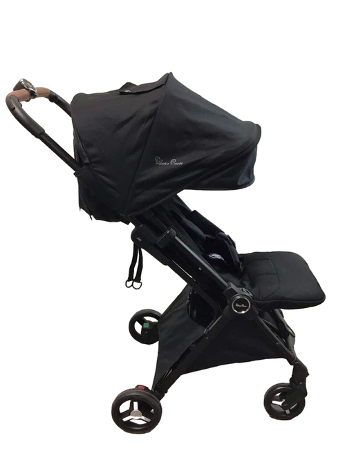 secondhand Silver Cross Jet Compact Stroller, 2022, Black