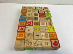 secondhand BUNDLE Wooden Alphabet Blocks