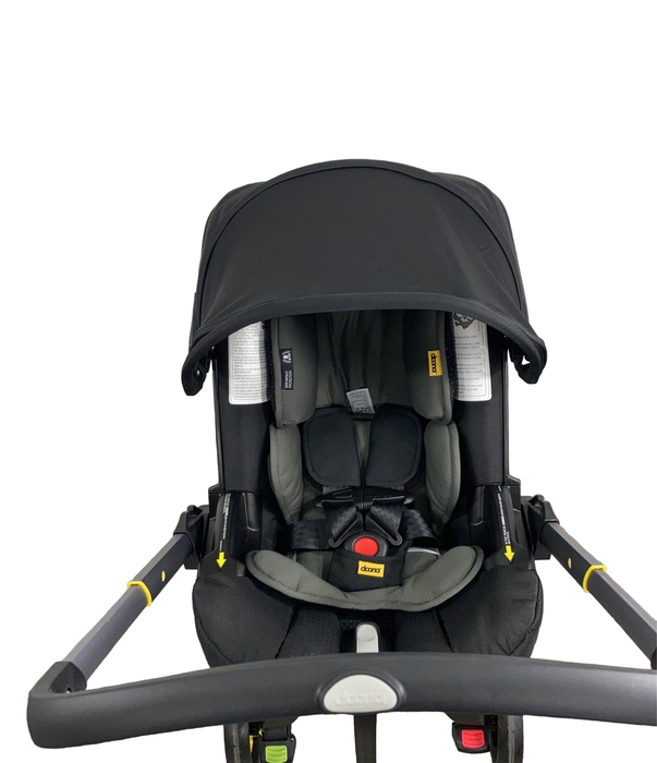 Doona Infant Car Seat & Stroller Combo, 2022, Nitro Black