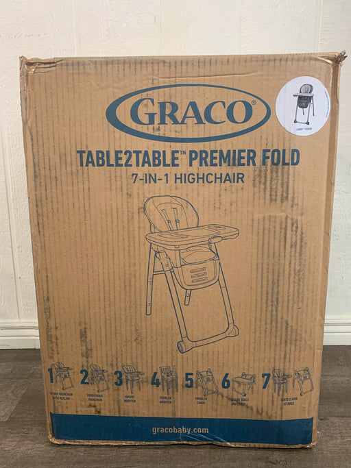 used Graco Table 2 Table Premier Fold 7-In-1 Highchair, Landry