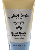 secondhand Tubby Todd Sweet Cheeks Diaper Paste