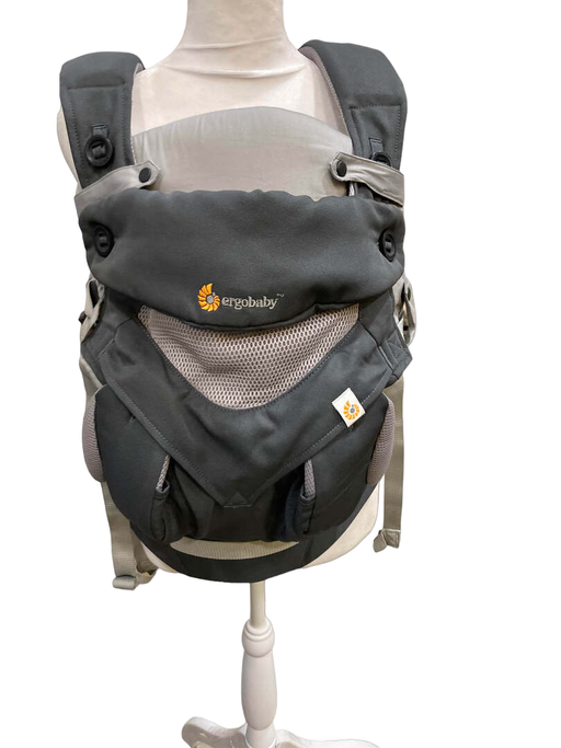 secondhand Ergobaby 360 All Positions Cool Air Mesh Baby Carrier, Carbon Grey