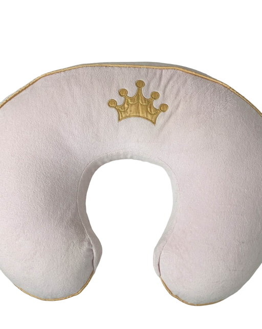 used Boppy Nursing and Infant Support Luxe Pillow, Pink Royal Princess