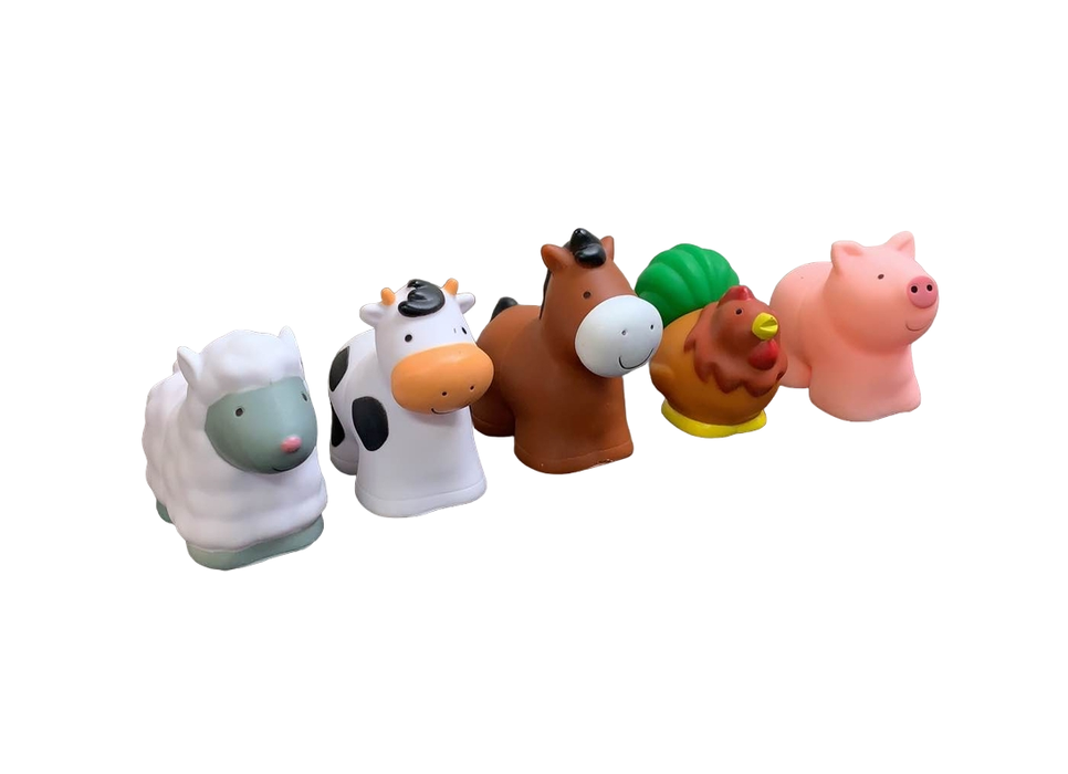 used Melissa & Doug Pop Bloc Farm Animals