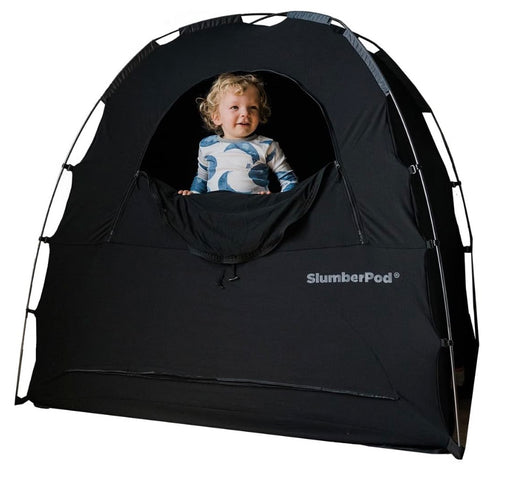 used SlumberPod 3.0 Sleep Canopy, Black with Grey Accents