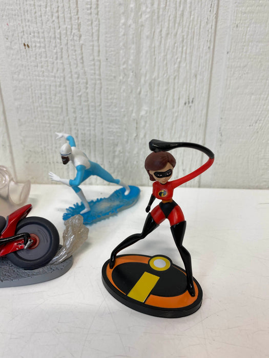 secondhand Disney Pixar Incredibles Figures