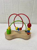 used Hape Double Bubble Wooden Bead Maze